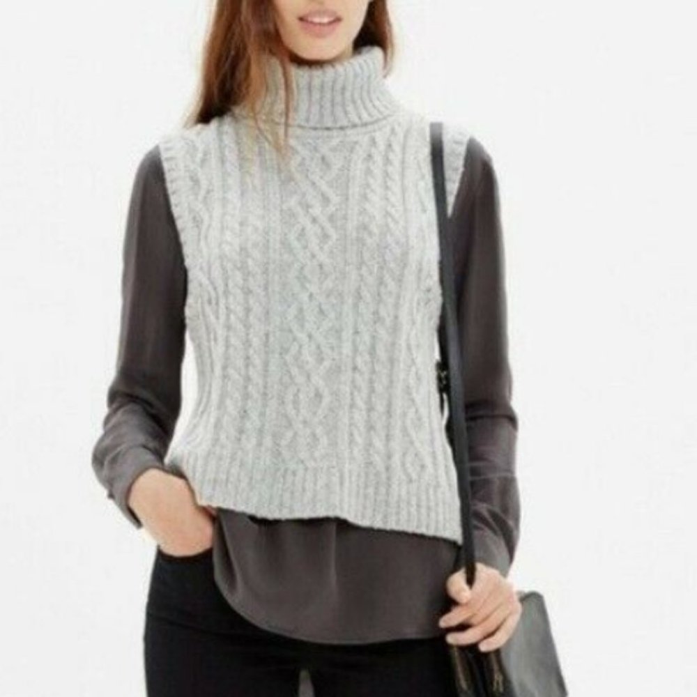 Madewell Cable Knit Sweater Vest